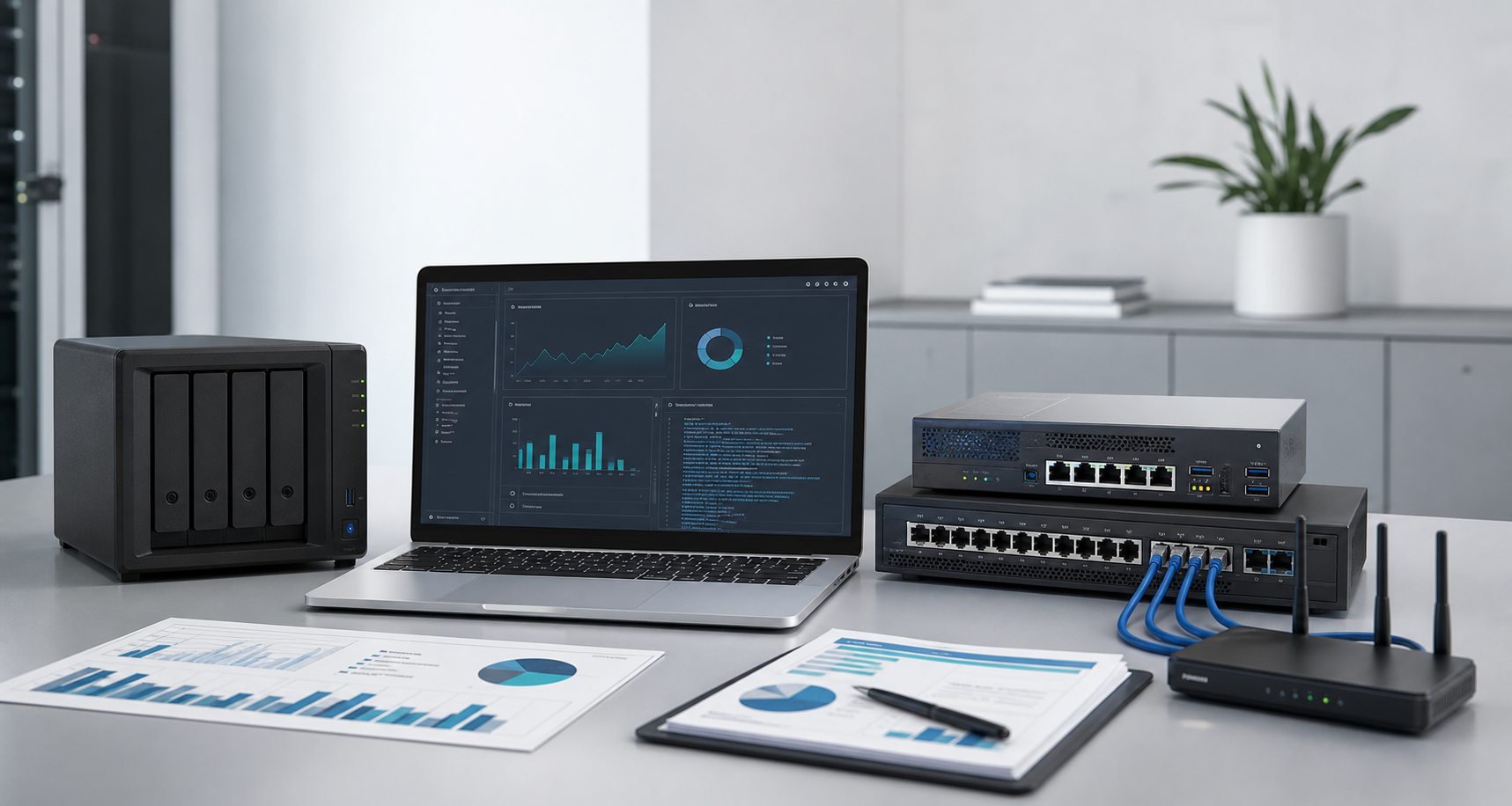 IT audit, servery, síťové prvky a reporting